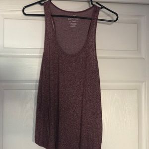 American Eagle Maroon Tank